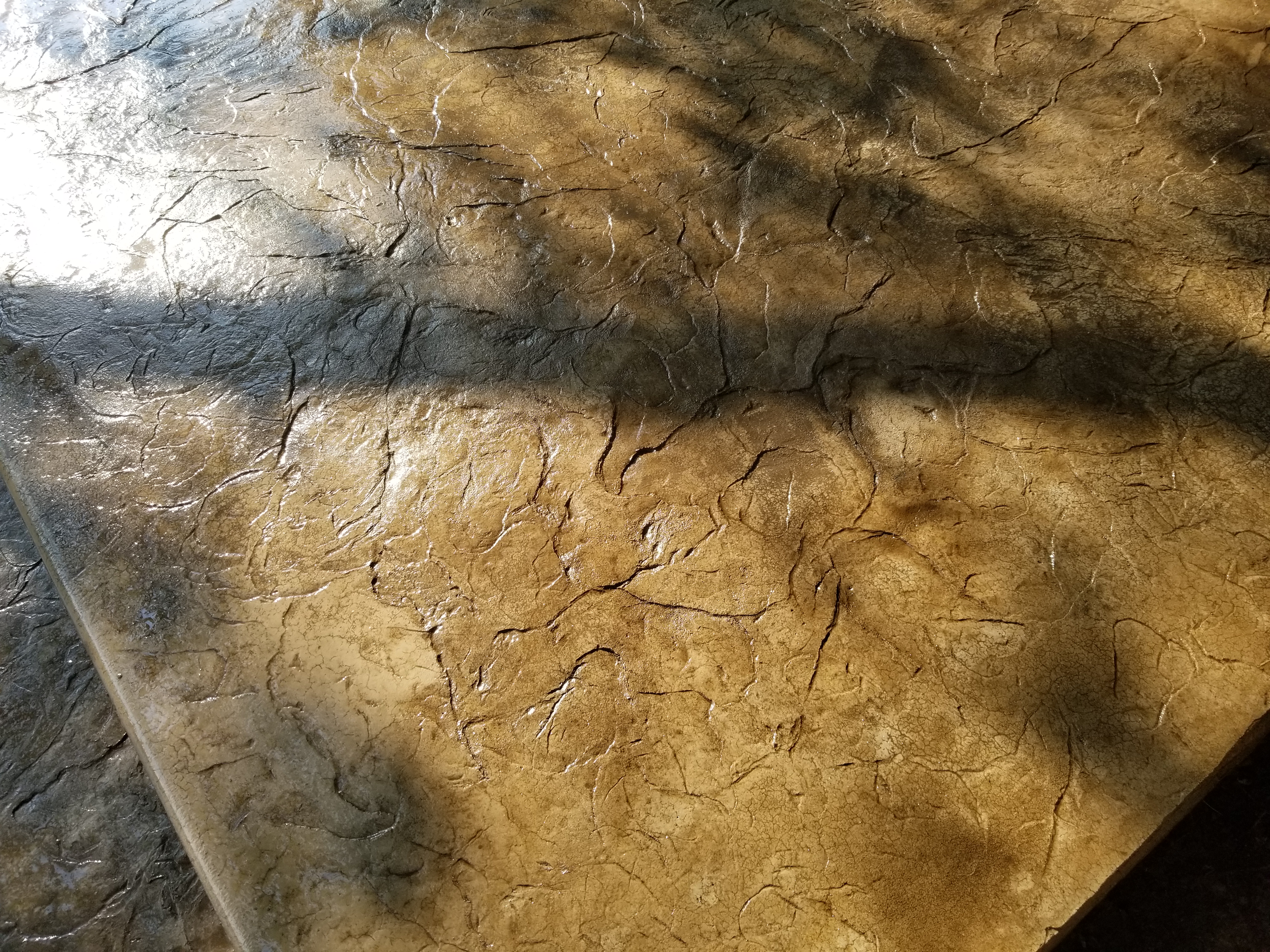 Stamped Patio